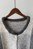 Plaid V-Neck Button-Front Sweater Vest