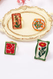 Floral Enamel Ring