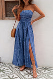 Printed Boho Wide-Leg Jumpsuit