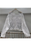 Lace and Denim Contrast Jacket