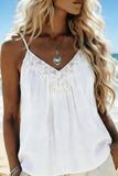Lace Trim V-Neck Camisole