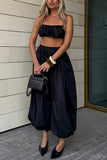 Elastic Waist Balloon Pants