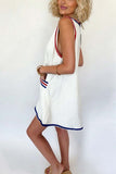 Sporty Sleeveless Casual Dress