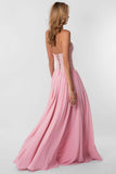 Lace Corset Halter Maxi Casual Dress