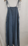 Denim Overall Maxi Dress