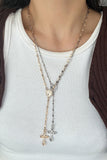 Cross Pendant Y Necklace