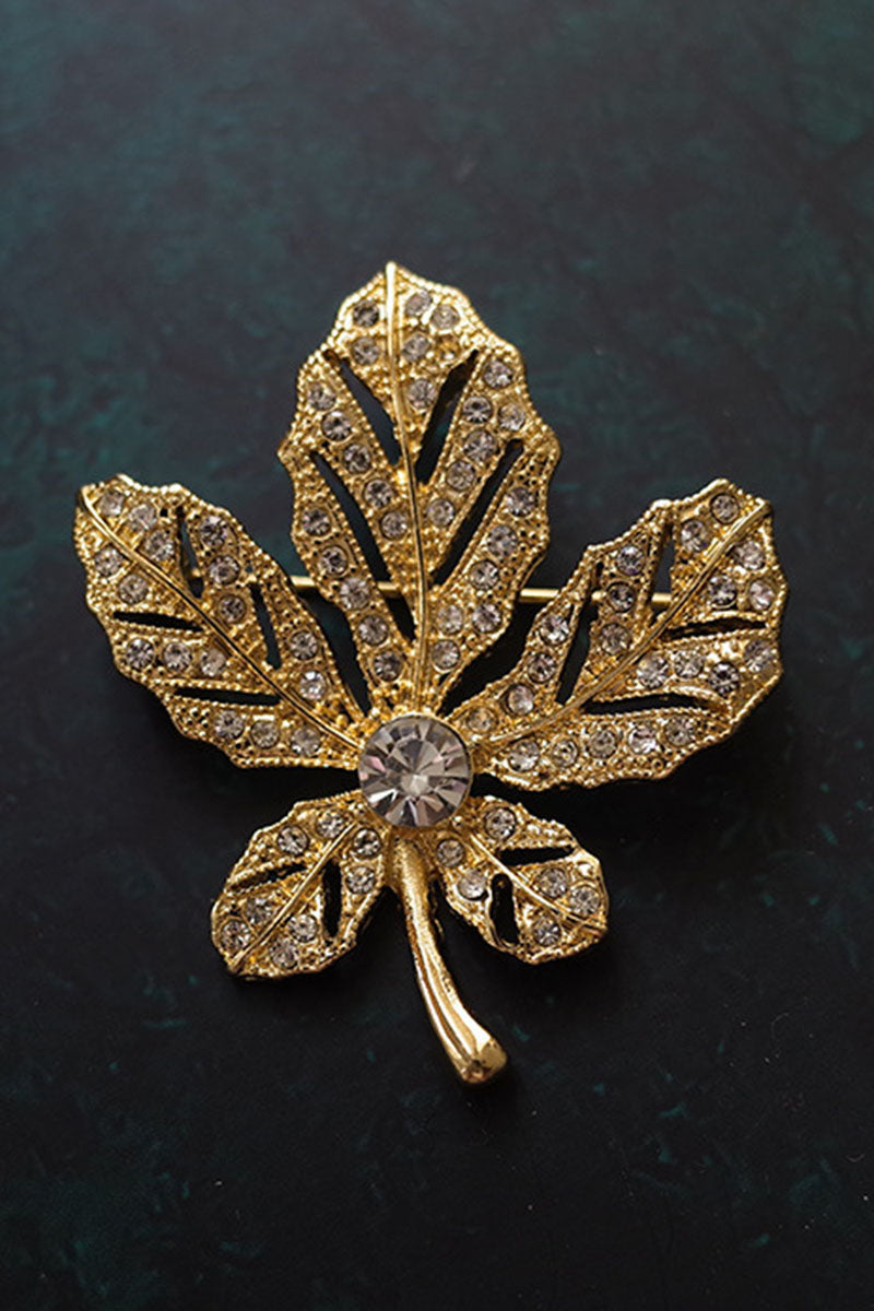Nature-Inspired Decorative Brooch