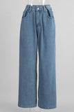 High-Waist Wide-Leg Jeans