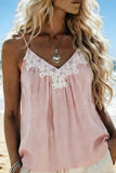 Lace Trim V-Neck Camisole