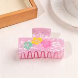 Floral Hair Claw Set
