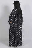 Polka Dot Button-Up Wide Leg Pants Set