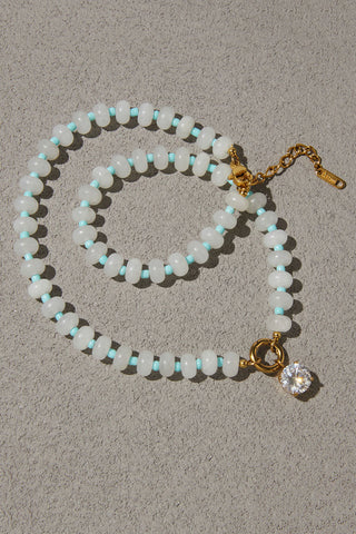 Pendant Accent Beaded Necklace