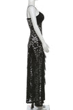 Spaghetti Strap Lace Dress