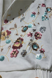 Floral Sequin Denim Jacket