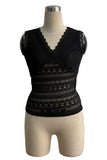 Lace V-Neck Tank Top