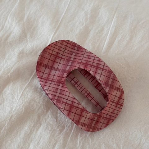 Floral Polka Dot Plaid Bow Butterfly Hair Clip