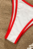 Graphic Short Sleeve Bikini Set
