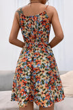 Floral Tie-Front Cami Dress