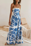 Strapless Maxi Vacation Dress
