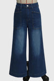 Wide-Leg Back Pocket Jeans