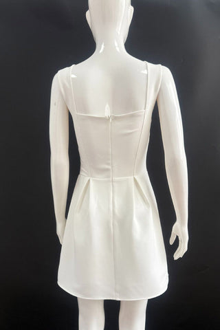 Sleeveless Sweetheart Casual Dress