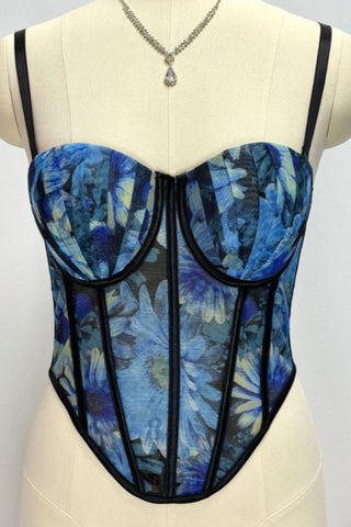 Floral Corset Tank