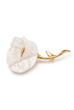 Floral Bow and Cloud Brooch