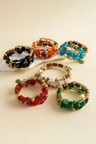 Multi-Strand Beaded Charm Bracelet Set