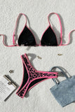 Print Tie-Back Bikini Set