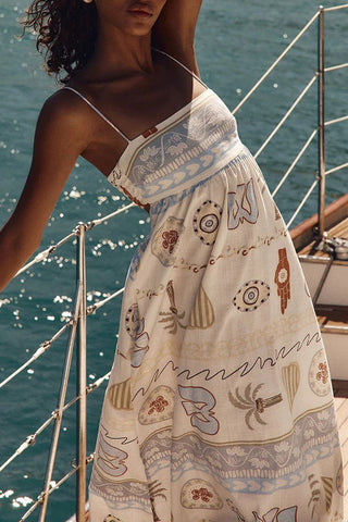 Strappy Vacation Maxi Dress