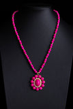 Turquoise Pendant Layered Necklace