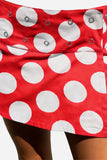 Polka Dot Mini Skirt
