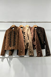 Military Detail Cropped Jacket