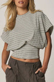 Striped Short-Sleeve T-Shirt