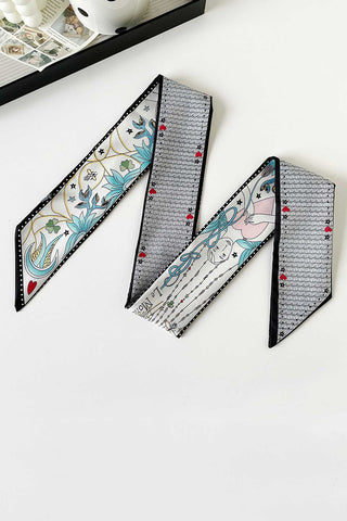 Tarot Patterned Printed Scarf
