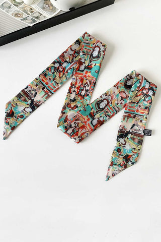 Tarot Patterned Printed Scarf