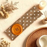 Button Accent Polka Dot Headband