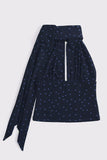 Halter-Neck Polka Dot Tank Top