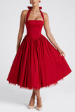 Elegant Halter Neck Evening Dress
