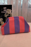 Geometric Stripe Cosmetic Bag