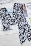 Floral Print Tie Waist Scarf Belt