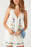Floral Tie-Front Blouse