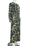 One-Shoulder Crop Top and Drawstring Pants Set