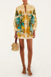 Casual Dress with Vibrant Print