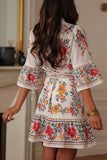 Floral Print Vacation Dress