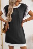 Casual Pocket T-Shirt Dress