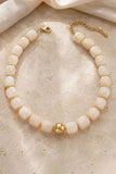 Beaded Chunky Accent Necklace