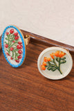 Floral Enamel Statement Ring