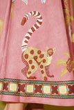 Tie-Shoulder Floral Vacation Dress