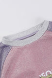 Graphic Sparkle Long Sleeve Top